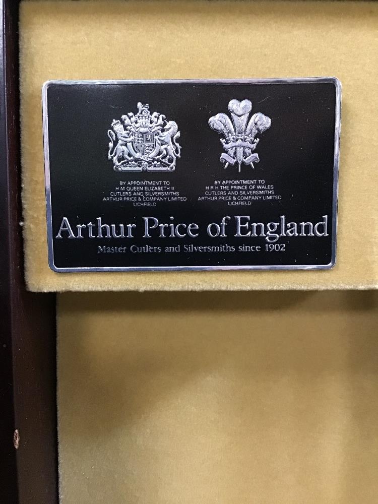 AN ARTHUR PRICE OF ENGLAND CANTEEN OF SILVER PLATED CUTLERY - Image 2 of 4