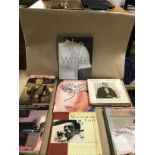 EIGHT ASSORTED BOOKS, INCLUDING JAMES DEAN AND 'A SEASIDE ALBUM' PHOTOGRAPHS AND MEMORIES