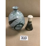 A ST IVES ART POTTERY STONEWARE VASE OF OVOID FORM