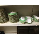 AN EXTENSIVE PORCELAIN DINNER SERVICE BY MINTONS A