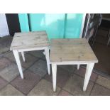 TWO PINE SCRUB TOP TABLES