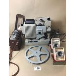 TWO VINTAGE CINE CAMERA'S AND ACCESSORIES INCLUDIN