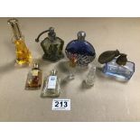 A COLLECTION OF VINTAGE PERFUME AND BOTTLES INCLUD