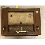 A VINTAGE PHILLIPS RADIO, 1950'S BX633A