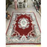 A CHINESE RUG 276 X 185CMS