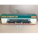 A HORNBY EDDIE STOBART CO-CO DIESEL ELECTRIC 'DANIEL APPLEBY' CLASS 47 LOCOMOTIVE IN ORIGINAL BOX