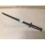 A MILITARY BAYONET