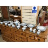 A ROYAL DOULTON REFLECTIONS DINNER AND TEA SERVICE OF FORTY-NINE PIECES