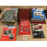 A COLLECTION OF MILITARY BOOKS, INCLUDING REGIMENTS AND CORPS OF THE BRITISH ARMY, THE YEARS OF