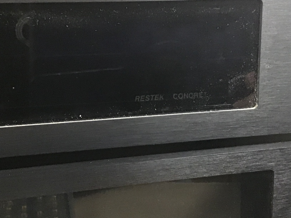 A RESTEK AMPLIFIER FABLE AND CONCRET CD PLAYER AND POWER SUPPLY - Image 6 of 12