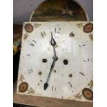 A COLLECTION OF LONGCASE CLOCKS DIALS OF VARYING SHAPES AND DESIGNS, INCLUDING ONE WITH ORIGINAL