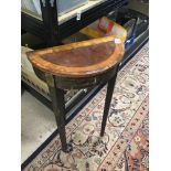 A SMALL REGENCY CONSOLE TABLE A/F