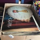 A LARGE QUANTITY OF VINYL RECORDS ALBUM LP'S, INCLUDING WORLD CUP 1970