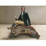 A ROYAL DOULTON FIGURE 'ROBERT BURNS' HN 3641, 20CM WIDE