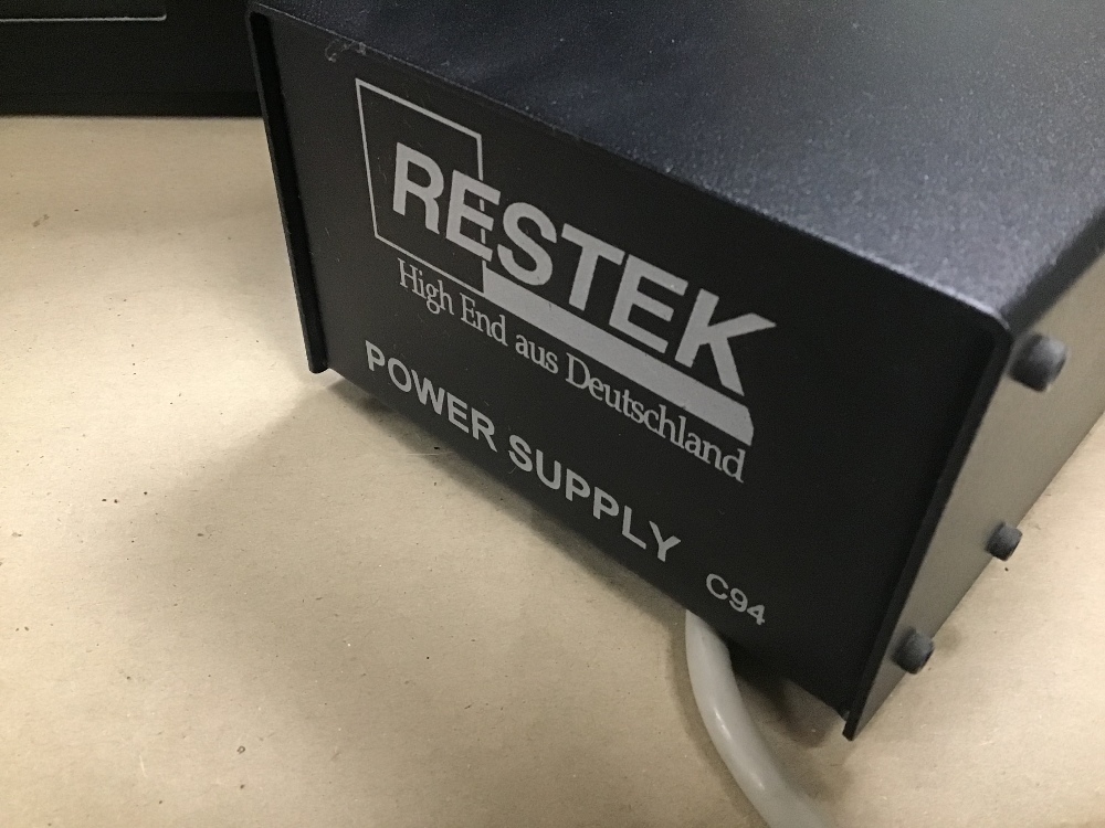A RESTEK AMPLIFIER FABLE AND CONCRET CD PLAYER AND POWER SUPPLY - Image 4 of 12