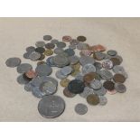 ASSORTED COLLECTION OF COINS, COMPRISING BRITISH, AMERICAN AND MORE, ALL CIRCULATED