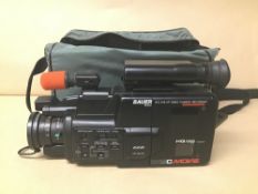 A BAUER BOSCH VCC 616 AF VIDEO CAMERA RECORDER IN ORIGINAL CARRY BAG WITH ACCESSORIES