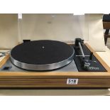 A VINTAGE LINN SONDEK LP12 WITH A TECHNICA AT-OC5 CARTRIDGE