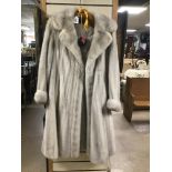 A VINTAGE LONG MINK COAT