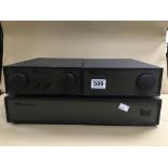 THREE NAIM AUDIO SEPARATES NAC72/NAP250 AND NAIM POWER SUPPLY HI-CAP