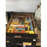 A COLLECTION OF CORGI, DINKY AND MATCHBOX VEHICLES, MOST IN ORIGINAL BOXES, INCLUDING DINKY SEA KING