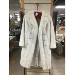 A VINTAGE LONG MINK FUR COAT