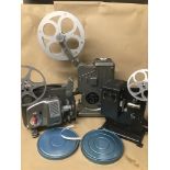 THREE VINTAGE PROJECTORS SPECTO, BOLEX, AND A KODASCOPE EIGHT MODEL