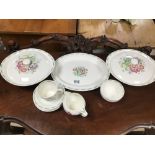 A TWELVE PIECE SUSIE COOPER DINNER PART SET