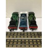 THREE HORNBY DUBLO 3-RAIL LOCOMOTIVES, COMPRISING 2 X BR 31340 AND BLUEBELL 323