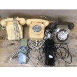 A COLLECTION OF VINTAGE TELEPHONES