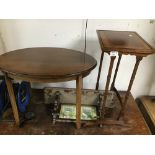 TWO SMALL VICTORIAN SIDETABLES
