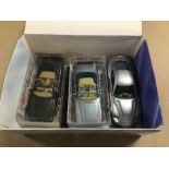 THREE DIE CAST MODEL VEHICLES, INCLUDING CORGI ASTON MARTIN VANQUISH 007