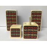 A GUINNESS CRUET SET, NO 794, COMPRISING SALT, PEPPER, MUSTARD POT AND MORE