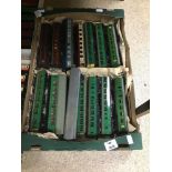 A COLLECTION OF MOSTLY HORNBY DUBLO OO GAUGE CARRIAGES