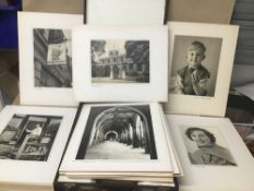 A CASED COLLECTION OF EXHIBITION PHOTOGRAPHS FROM THE 1950'S/60'S