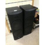 A PAIR OF BOWERS & WILKINS ZMF SPEAKERS, 65CM HIGH