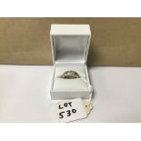 A THOMAS SABO STERLING SILVER RING K SIZE