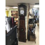 A EARLY CIRCA 19TH CENTURY FRENCH LONGCASE CLOCK