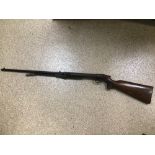 C1920 EARLY B.S.A 177 CALIBRE UNDERLEVER AIR RIFLE LINCOLN JEFFRIES PATENT REF NO 4182