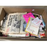 A COLLECTION OF EPHEMERA, INCLUDING THEATRE PROGRAMMES