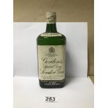 A VINTAGE BOTTLE OF GORDON'S SPECIAL DRY LONDON GIN, SPRING CAP, 70 PROOF APPEARS TO BE 750ML