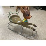 A 1950S BAMBI ROCKING CHAIR BY CANOVA OF ITALY