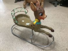 A 1950S BAMBI ROCKING CHAIR BY CANOVA OF ITALY