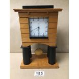 AN ALESSI MANTLE CLOCK A/F