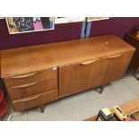 A TEAK MID CENTURY MACINTOSH SIDEBOARD 152 X 46 X 76CM