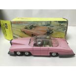 A DINKY TOYS DIECAST MODEL THUNDERBIRDS LADY PENELOPE'S FAB 1, IN BOX