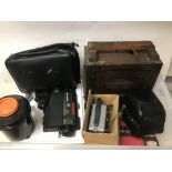 MIXED PROJECTOR/CINE CAMERA ITEMS ,BELL AND HOWELL AND PATHE SUPER 9.5