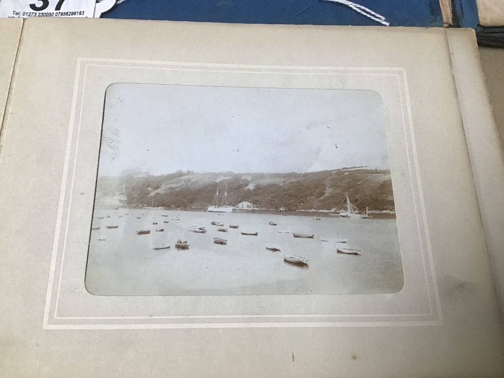 TWO EARLY 20TH CENTURY PHOTOGRAPH ALBUMS, ONE INCLUDING DATES DURING WWI, APPROX 70 IN TOTAL - Image 6 of 6