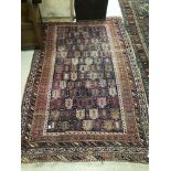 A VINTAGE RUG/CARPET 197 X 125CMS