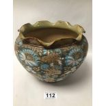 A DOULTON/SLATERS STONEWARE JARDINIERE 20CMS